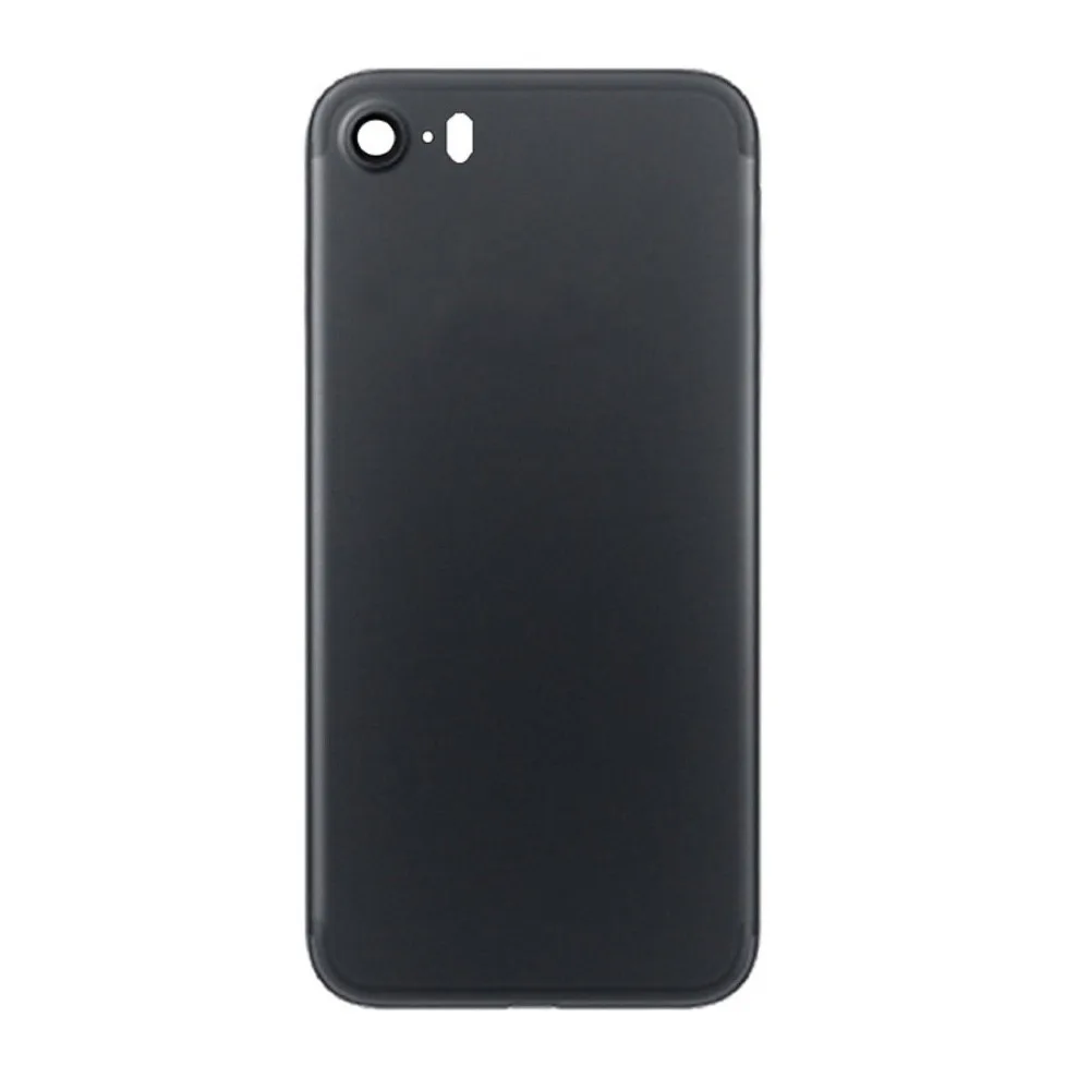 10 шт. высокое качество задняя крышка корпуса для iPhone 7 7 Plus крышка батареи средняя рамка Шасси с боковыми кнопками Sim лоток