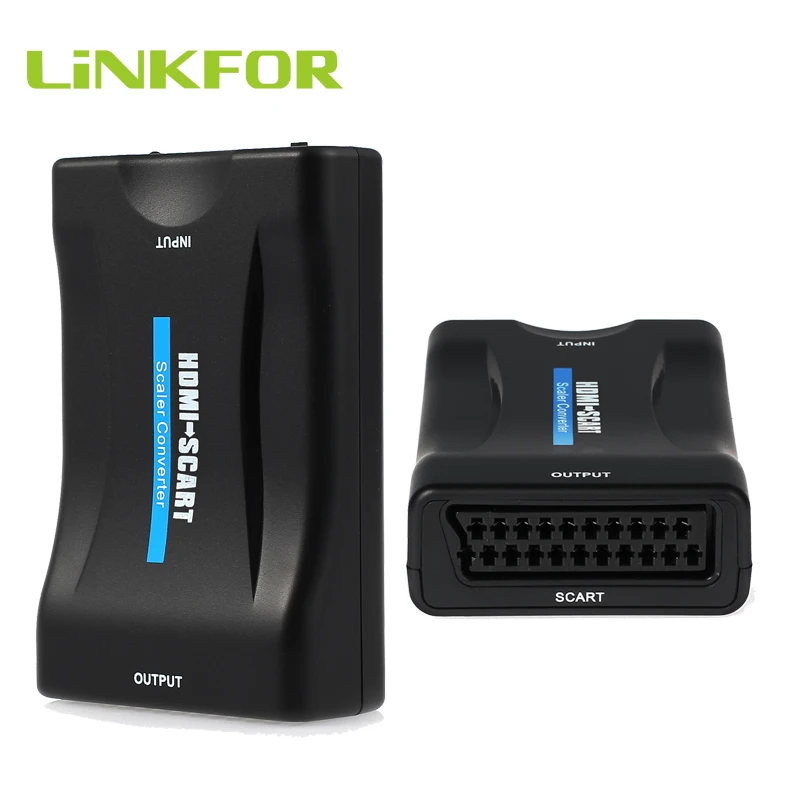 Адаптер LiNKFOR HDMI на SCART адаптер для входа выход композитный видео HD стерео аудио SKY