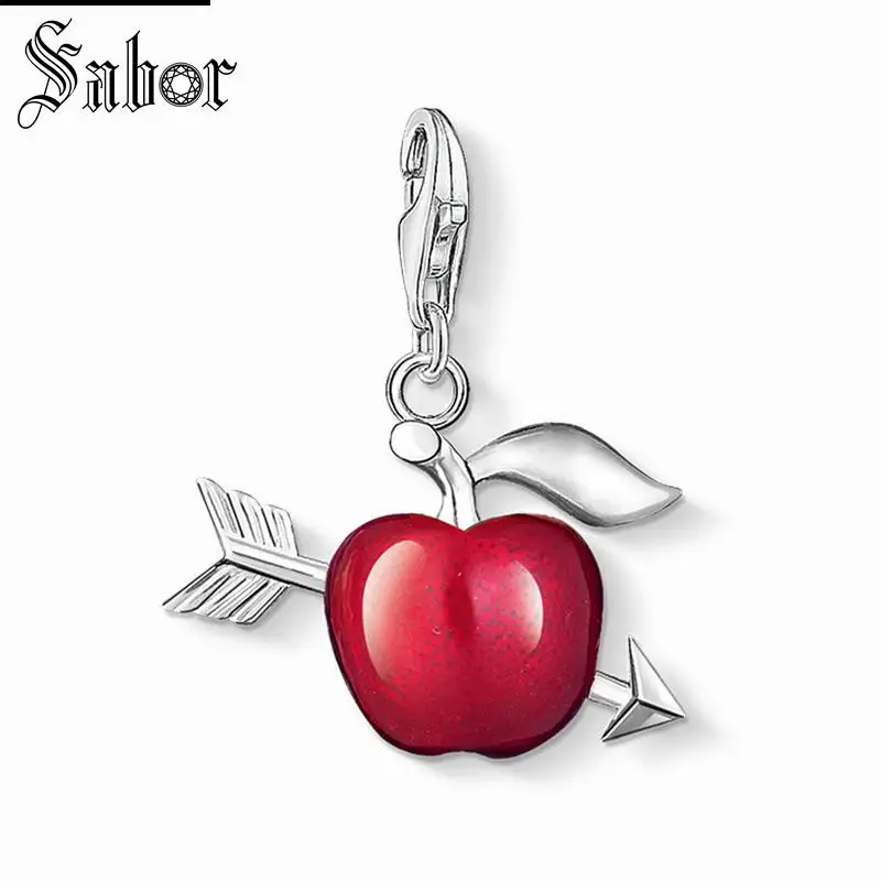 Очаровательное яблоко thomas Red со стрелкой ювелирные изделия для женщин и девушек
