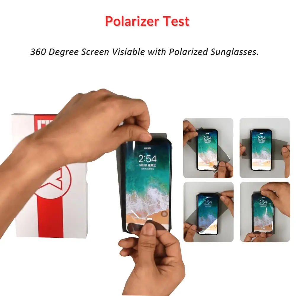 10 шт. E Faith Amoled дисплей для iphone X XS ЖК экран XR дигитайзер в сборе Замена OLED lcd черный