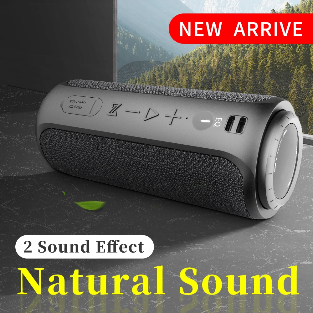 Cyboris New Design S12 High Quality 30W Waterproof Blue tooth Speaker Perfect Sound Wireless Subwoofer SpeakerS Portable Mini