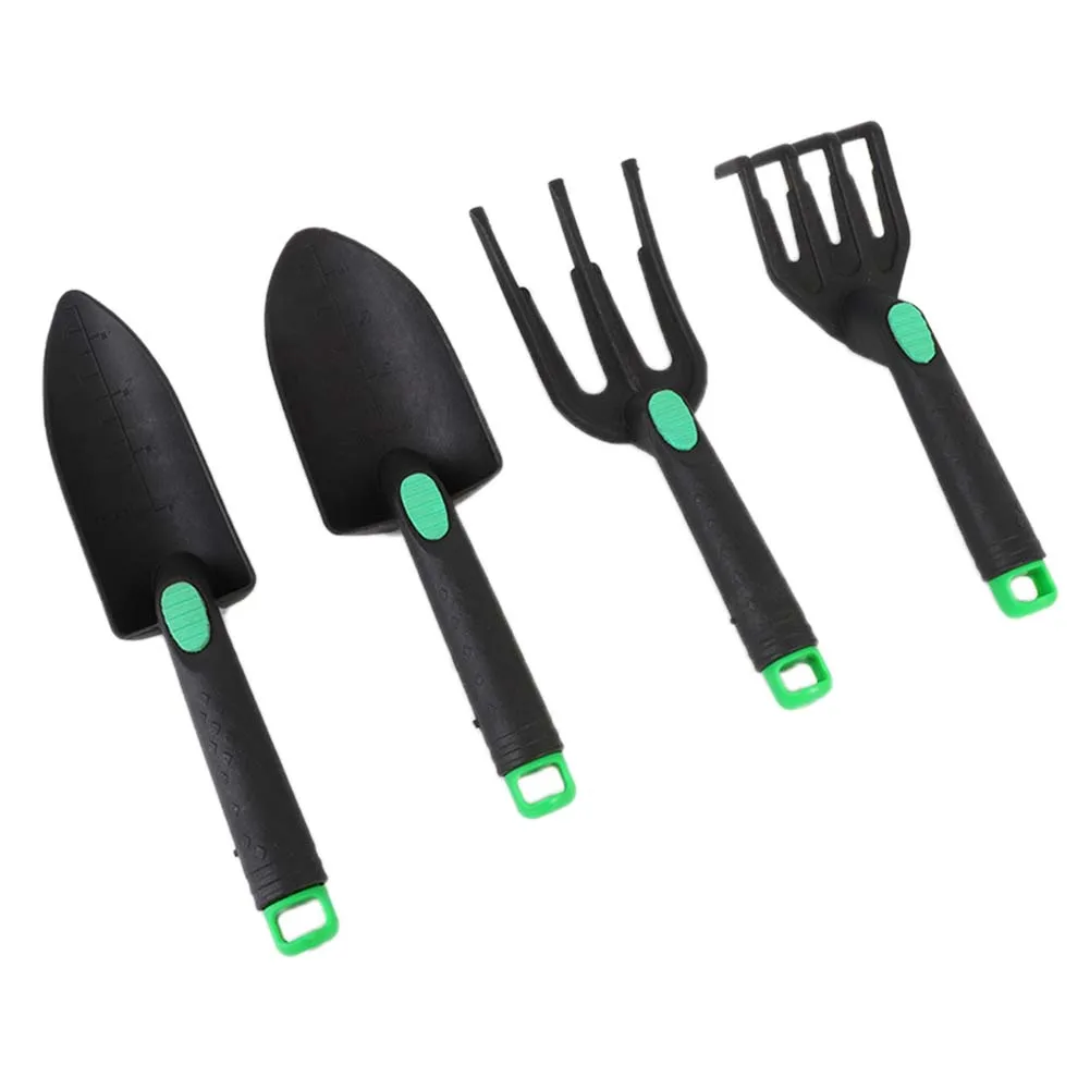 4 шт Мини Портативный садовый инструмент металлический совок грабли Лопата завод