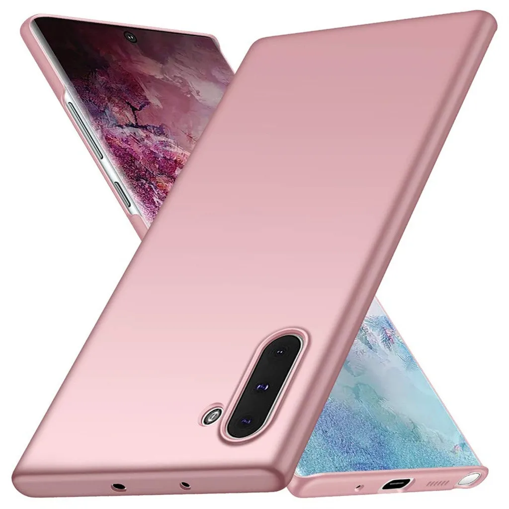 Чехол для телефона samsung Galaxy Note 10 чехол + Ультра роскошные жесткие ПК Защитный