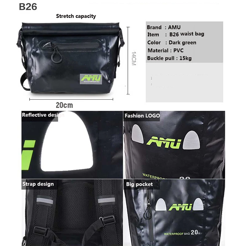 Новая Водонепроницаемая задняя Сумка для мотоцикла многофункциональная прочная