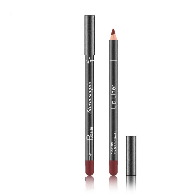 1 шт. 12 сексуальный матовый карандаш для губ лайнер телесный набор косметических