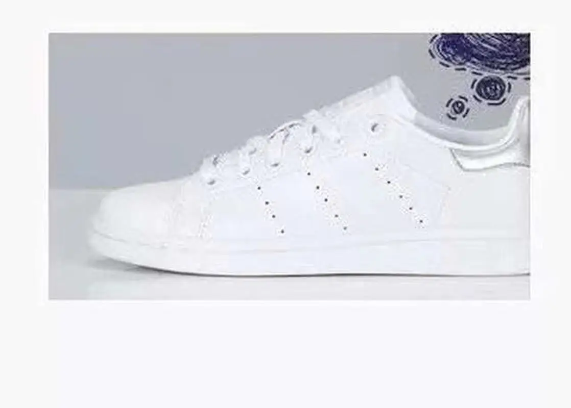 

Classic Sta Smith Skateboarding Shoes White Green Originals Shoes Fashion Outdoor Sports Lovers Unisex Sneakers Men and Women