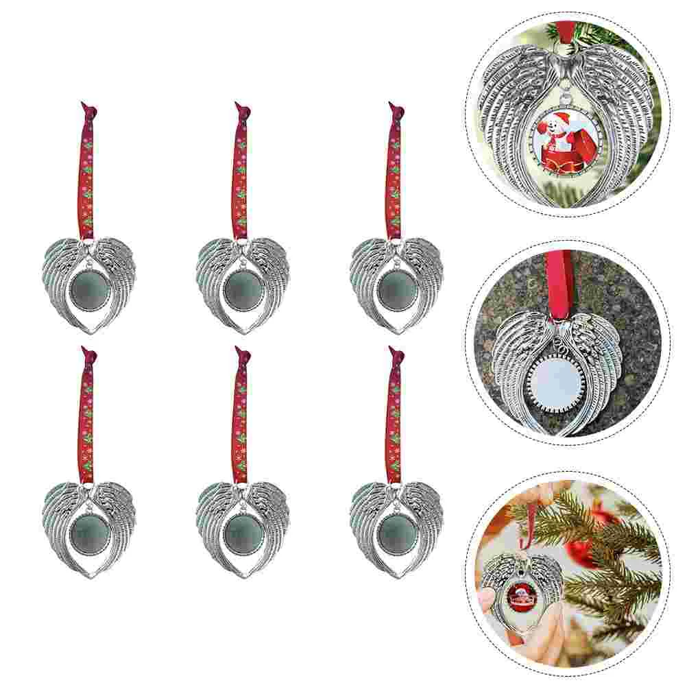 

6 шт., декоративные рамки для новогодней ёлки