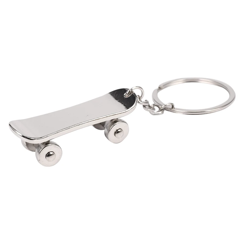 

3D Skateboard Model Keychain Pendant Decorative Birthday Gift for Adults Children