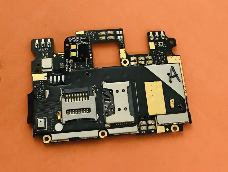 Б/у оригинальная материнская плата 6 ГБ ОЗУ + 64 Гб ПЗУ для DOOGEE S60 Helio P25 Octa Core 5 2