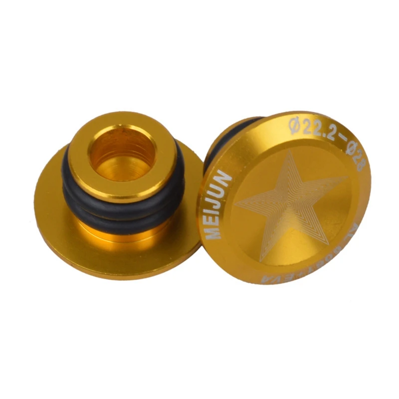 

2Pcs MTB Mountain Bicycle Bike MTB Cycling Aluminum Alloy Handlebar Grips Plug Handle Grip Bar End Stoppers