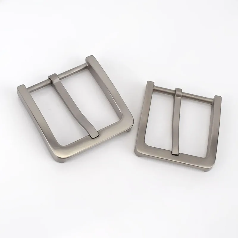 Meetee однотонные пряжки из чистого титана для ремня безвредные кожи мужчин джинсы