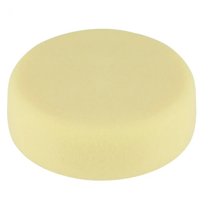 Губка полировальная желтая для автомобиля 6 дюймов/15 см|Шлифовальный диск| |