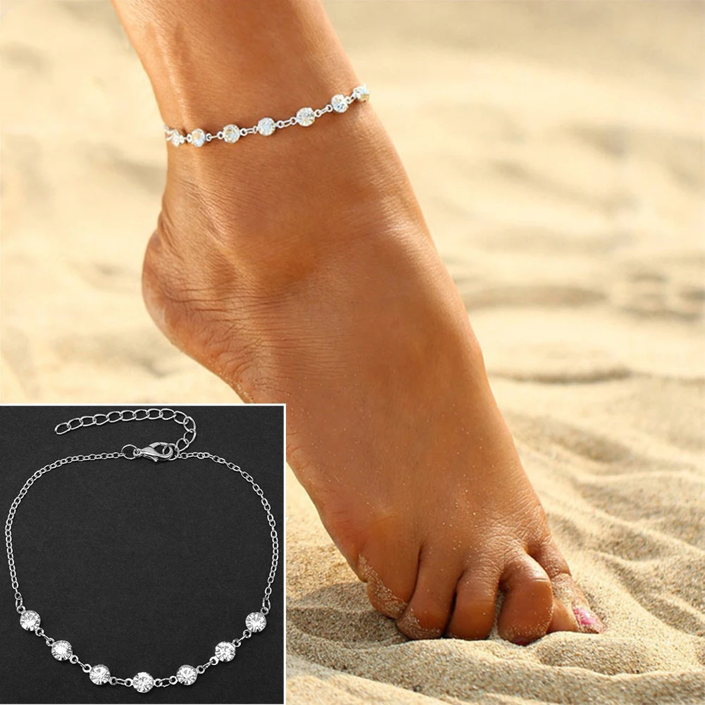 Женский браслет на ногу лодыжку для невесты Ювелирное Украшение женский девушек