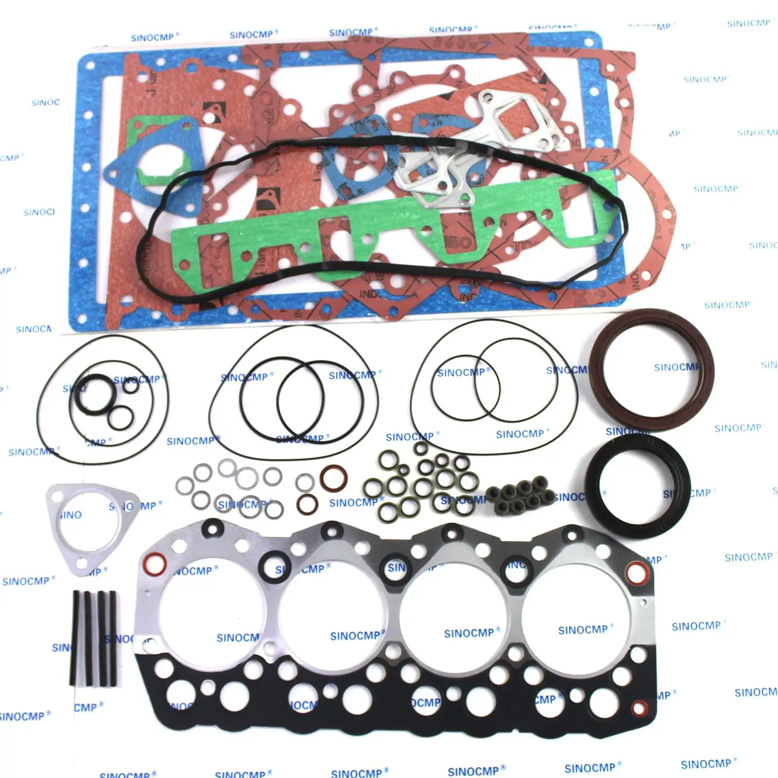 

3044C Engine Overhaul Cylinder Gasket Kit For Mitsubishi S4S CAT 246B 252B 277B Loader Repair Parts