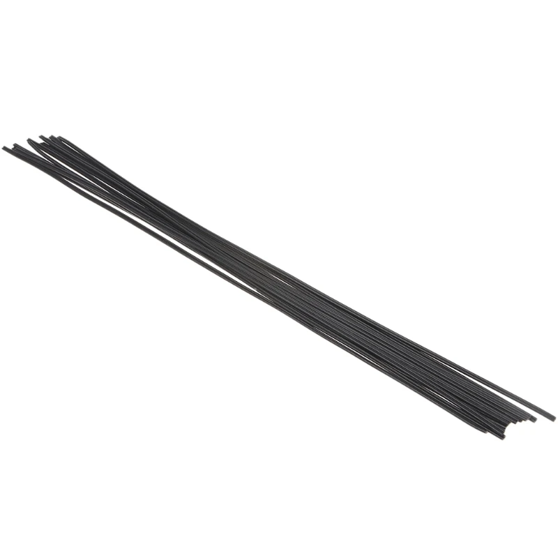 

G2AA 12pcs plastic welding rod black PP floor automobile bumper plastic welding 50cm