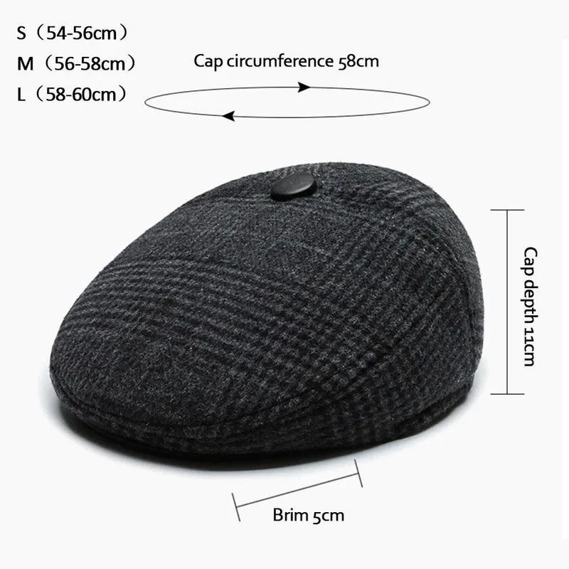 

Plus Fleece Warm Forward Hat Women Outdoor Fashion Cool Girls Cotton Hats Autumn Baseball Beret Cap Golf Winter Caps Sweet N8O3