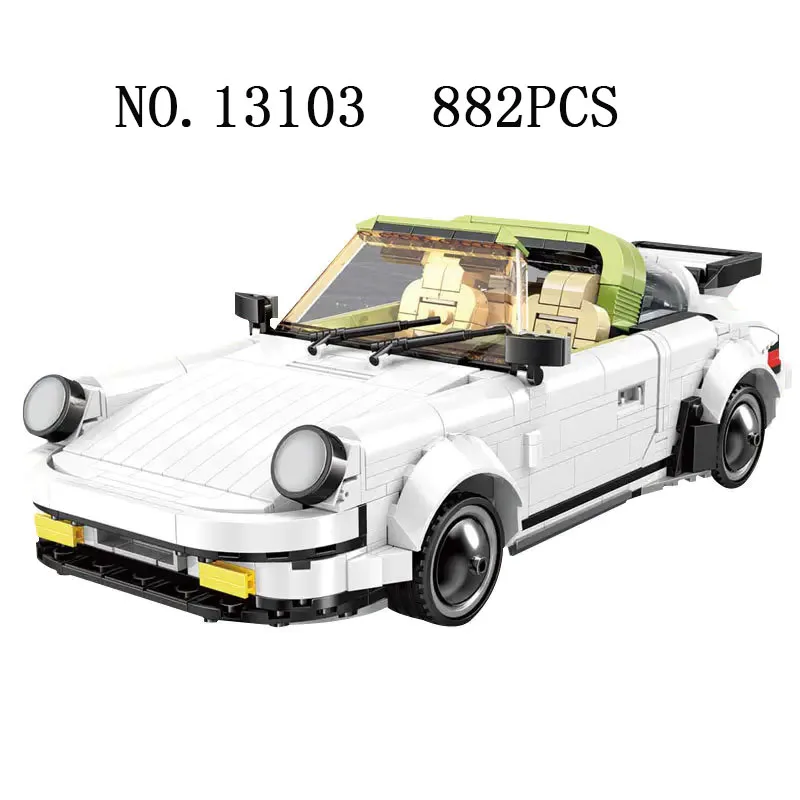 

13103 Building Block Car Toy 911RSR Roadster Model Adult Bricks High-Brick Assembling Toy For Children