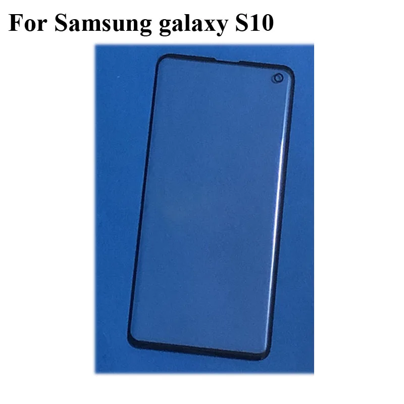 2 шт. для Samsung galaxy S10 переднее ЖК-стекло объектив сенсорный экран S 10 s10e внешнее