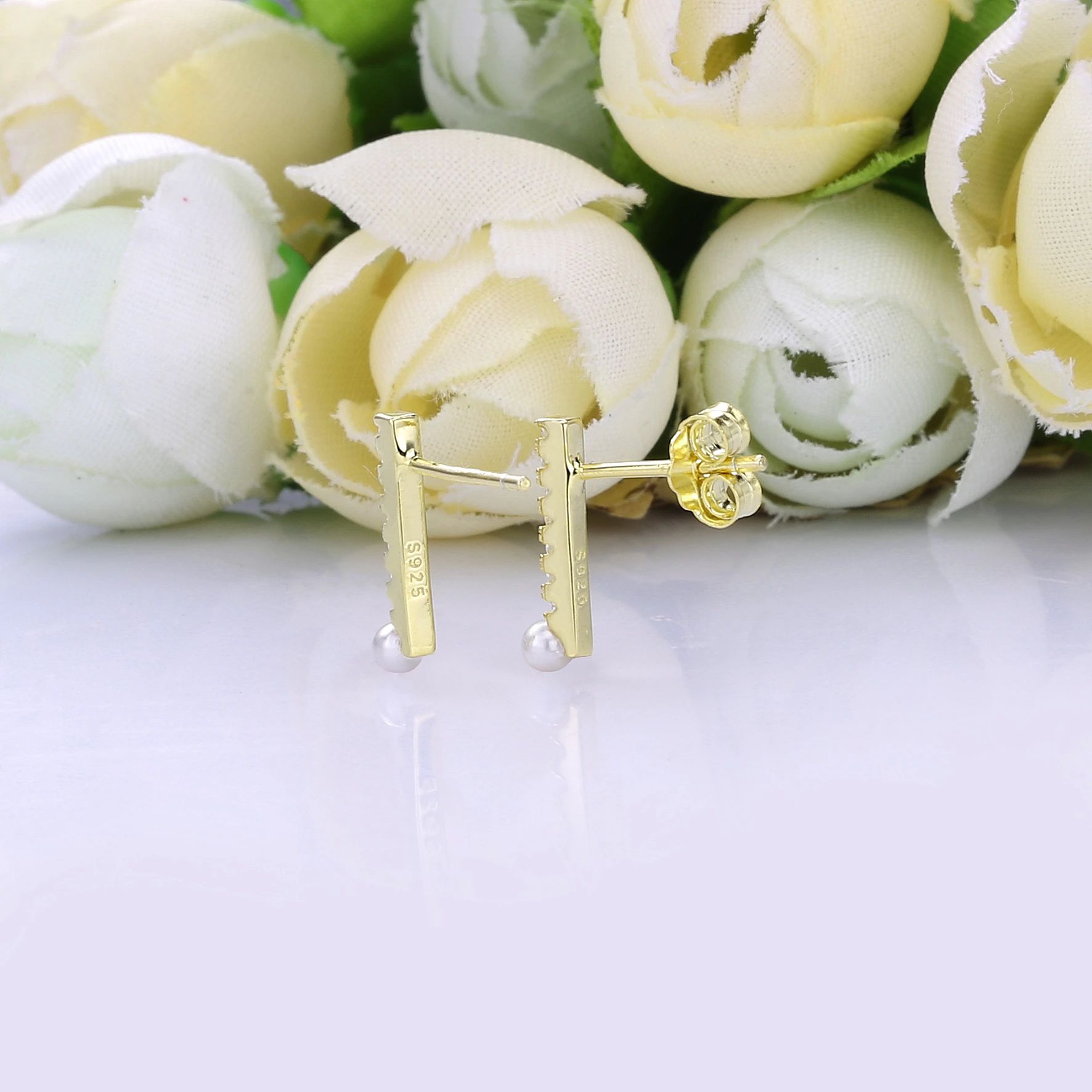 Женские круглые серьги-кольца Moonmory из стерлингового серебра 925 пробы с