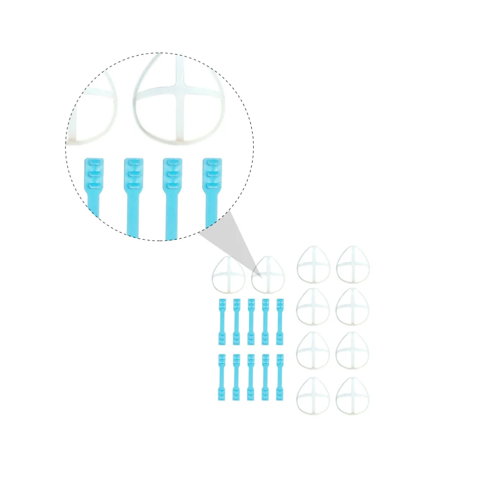 

20pcs Lipstick Protection Mask Inner Holder Mask Extender Straps Mask Accessory