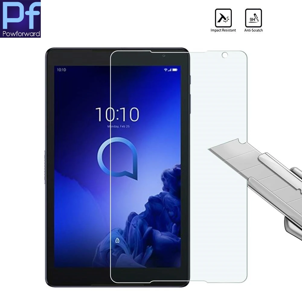 9H Tempered Glass For Alcatel 3T 8 Inch 8&quot/ 10 10&quot Screen Protector Tablet PC Toughened Protective Film | Мобильные телефоны
