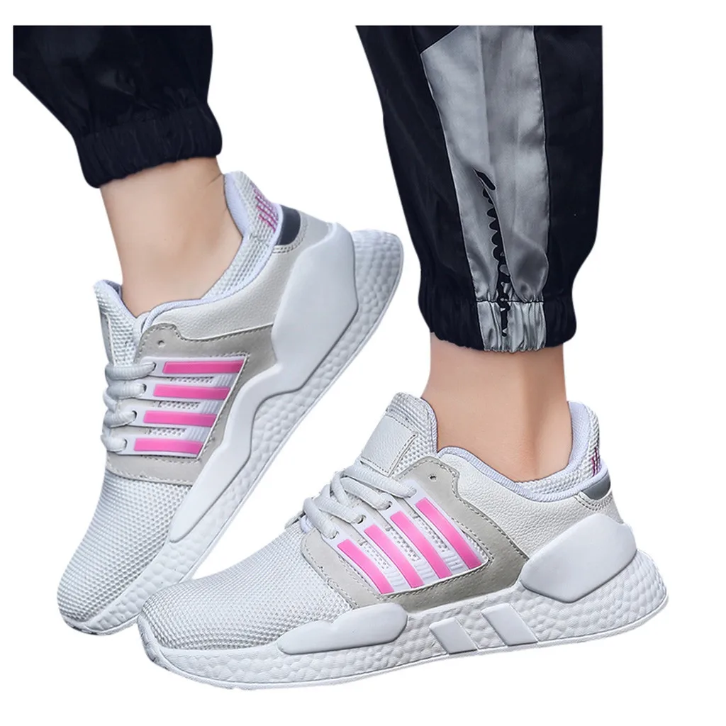 Женские кроссовки удобные сетчатые дышащие повседневные Прогулочные на