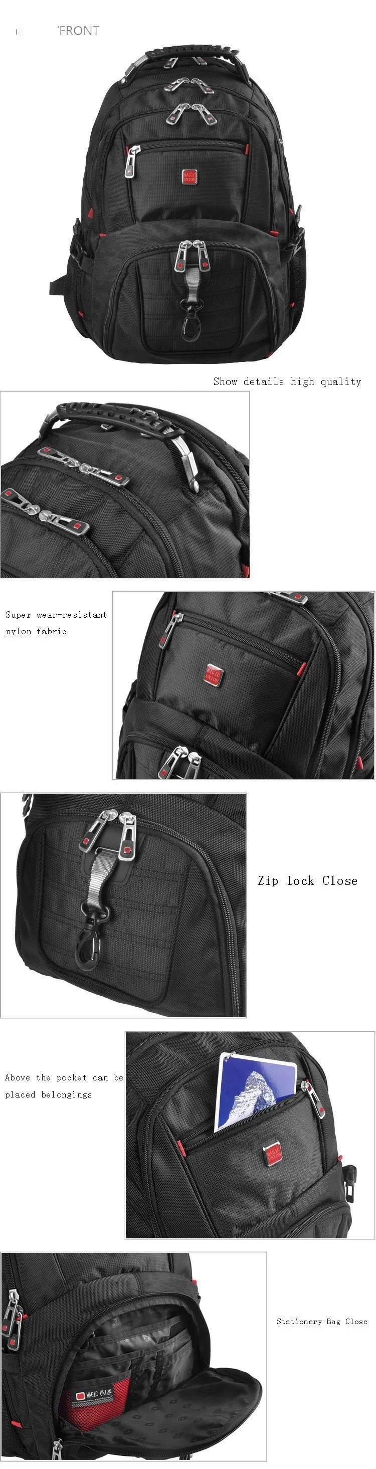 BAIJIAWEI мужской и женский рюкзак для ноутбука Mochila Masculina 15 дюймов рюкзаки для багажа и мужские дорожные сумки Мужская вместительная сумка