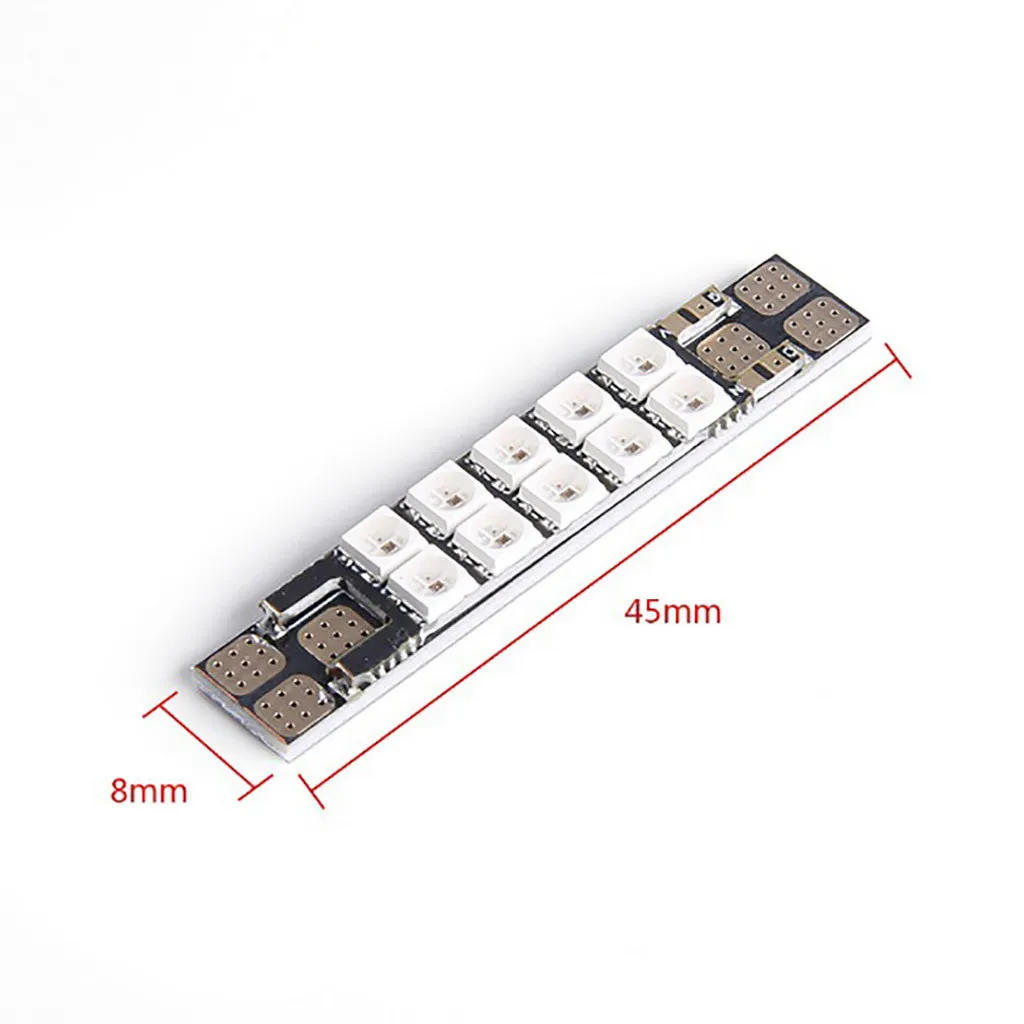 4 шт iFlight 40A PDB w/RGB многоцветные светодиодные полосы/гоночный провод для FPV дрона