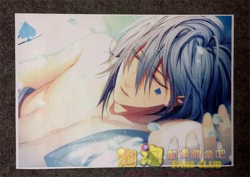 8 шт./компл. Аниме Амнезия постер Син ИККИ Кент Тома Орион Сава настенные