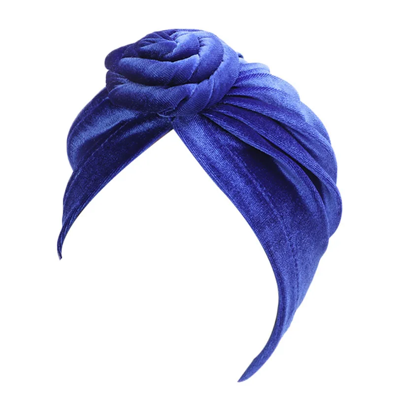 

Korean Fluffy Whirlpool Flower Hair Cap Styling Headband Hat National Turban Hair Bonnet For Sleeping Hair Cap Styling Coloring