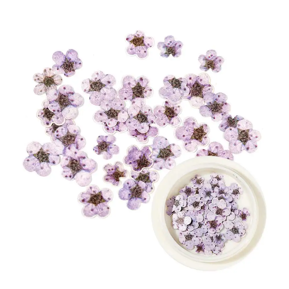 

11pcs /set Simulation Romantic Flower Nail Art Manicure Handcraft Slices Nails Art Decoration Accessories