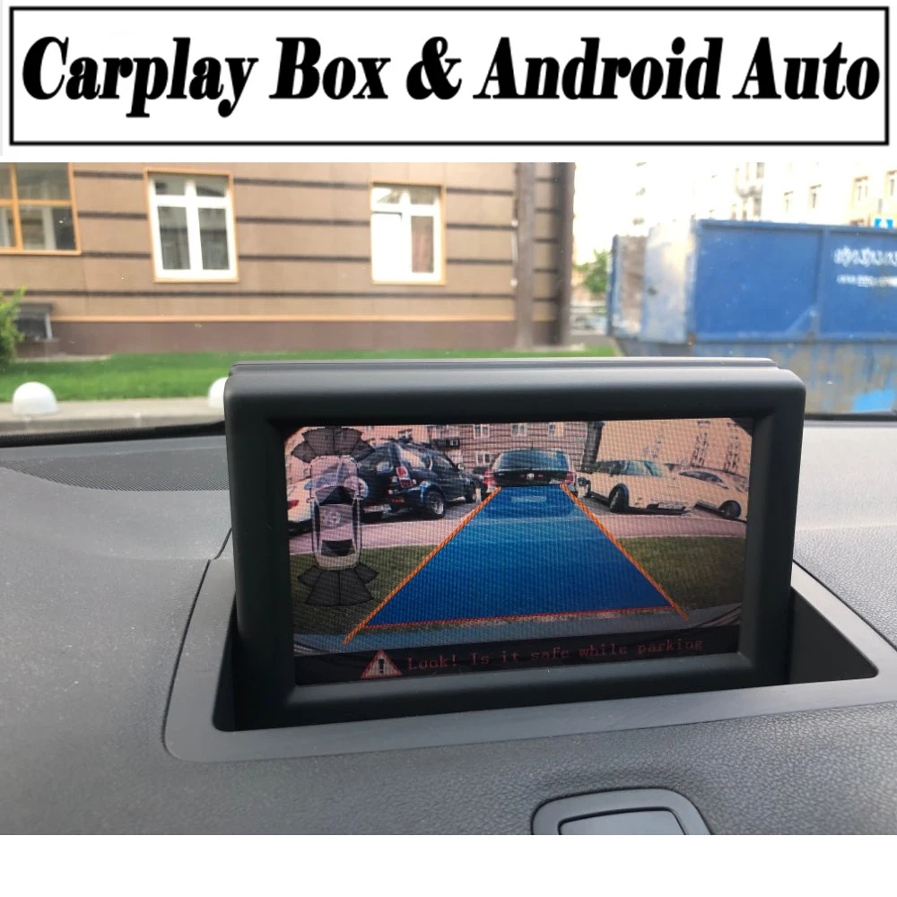 Беспроводная камера Carplay для Audi A1GB Q1 MMI 3g 2010~ интерфейс задняя Передняя парковочная камера Android дисплей Улучшенный декодер