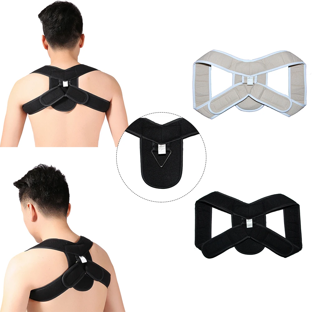Поддерживающий Пояс регулируемый Корректор Осанки Спины ключицы позвоночника