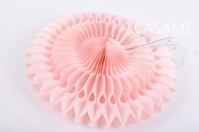 

8inch Paper Fans backdrop Decorative Wedding Party Paper Crafts DIY Hanging Tissue Paper Flower Birthday Party Festival Supplies