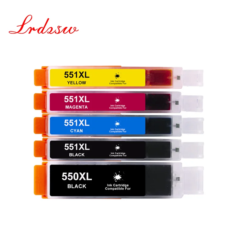 

PGI550XL pgi 550 cli-551 XL ink cartridge PGI550 CLI551 for Canon PIXMA IP7250 MG5450 MX925 MG5550 6450 5650