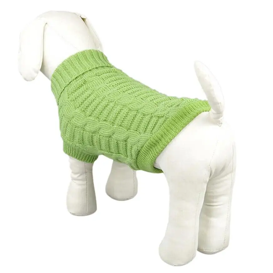 Warm Dog Clothes for Pet Clothing Puppy Sweater Coat Outfit For Small Breeds Costumes | Дом и сад