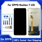 6,5 дюймовый для OPPO Realme 7 протестированный рабочий зеркальный экран дигитайзер в сборе датчик для экрана мобильного телефона Запчасти для ремонта экрана