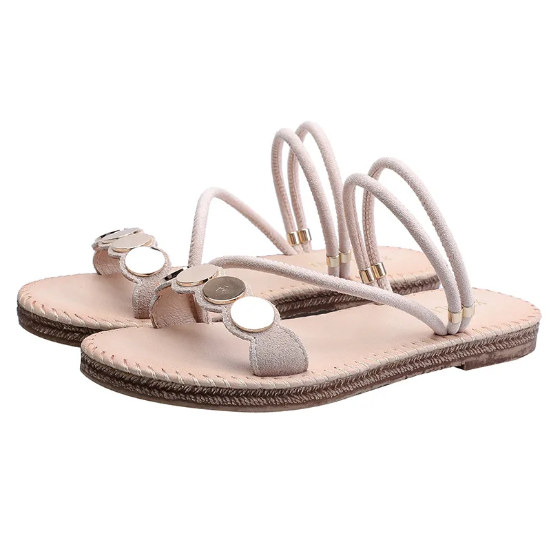 

Women Sandals Shoes Summer Wedges Retro Ladies Outdoor Beach Chunky Gladiator Female Chunky Woman Sandalias Mujer