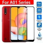 Закаленное стекло с полным покрытием для Samsung A01, Защитная пленка для экрана Samsung Galaxy A01, M01, Core A0, A 0, 1, 01, 9H, защитная пленка