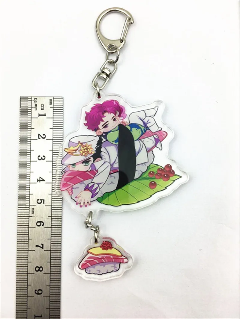 Аниме JoJo невероятное приключение Джотаро Kakyoin Нориаки брелок для ключей на