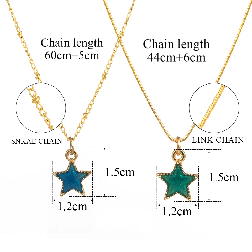 Змея подвеска цепь ожерелье Мода 2019 цветов звезда Подвеска колье ювелирные