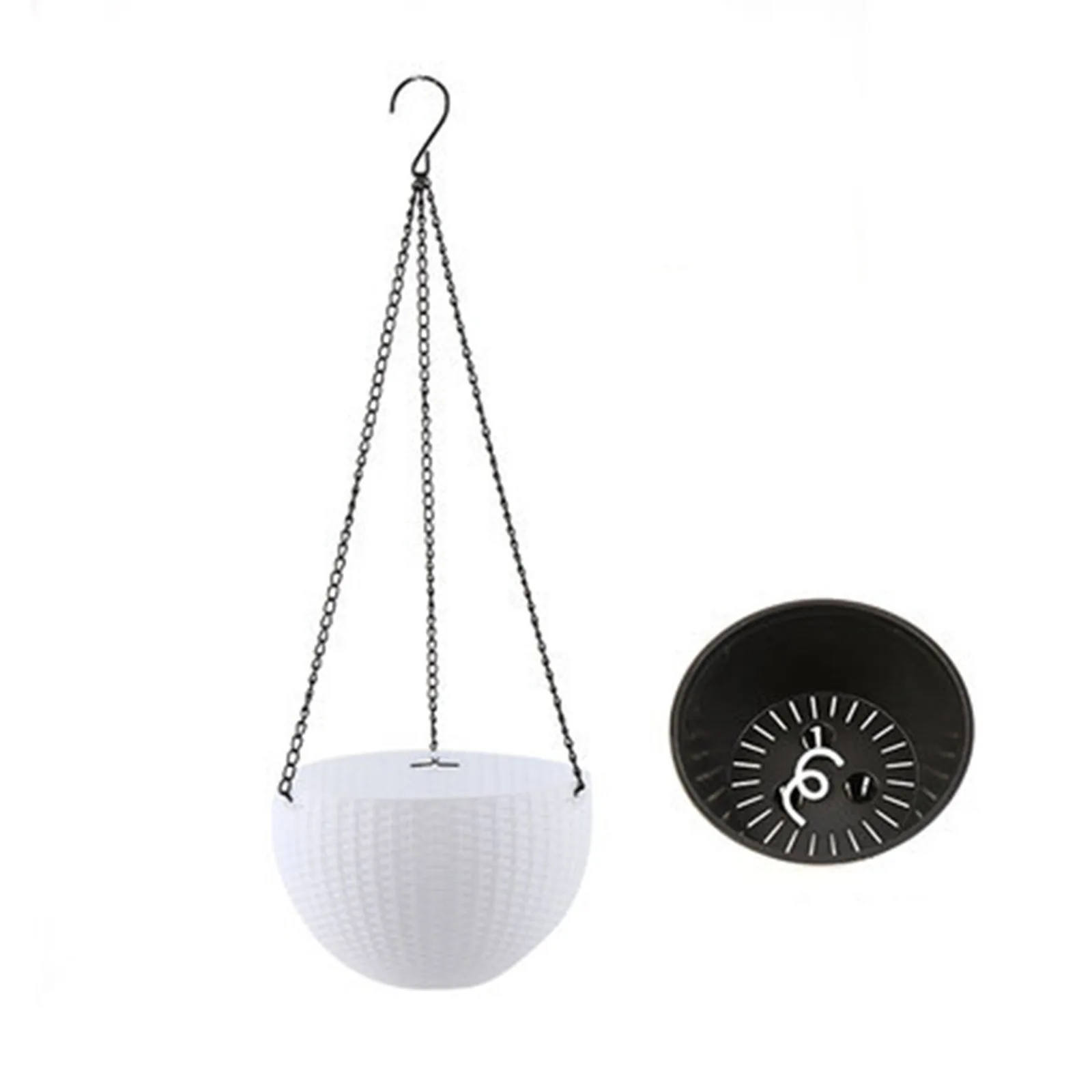 

New Hang Plant Flower Hanging Pots Basket Plant Hanger Outdoor Hanging Pot Holder Basket For Wall Decoration Countyard Garden