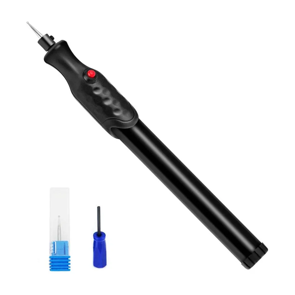 

Electric engraving pen cordless DIY precision engraving tool replaceable diamond nib drill bit jewelry metal stone carving