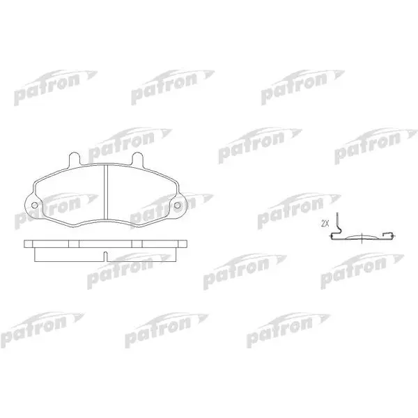 Колодки тормозные дисковые передн FORD: TRANSIT c бортовой платф|Тормозной цилиндр| |
