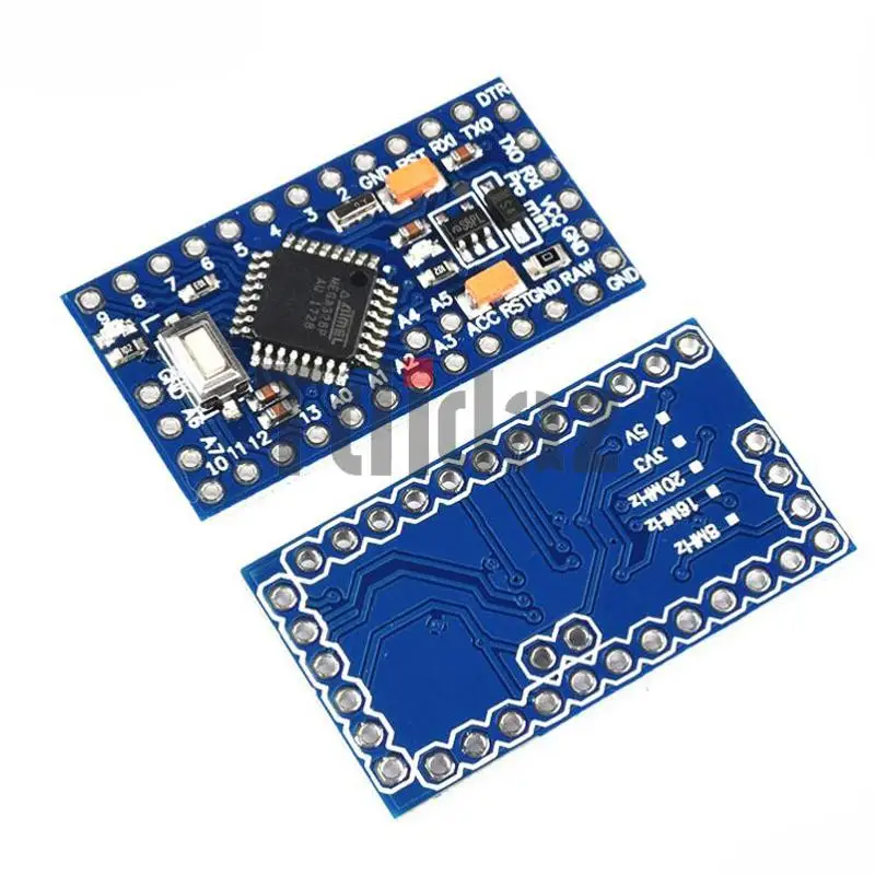 Pro Mini 328 3 V/8 M 5V/16M ATMEGA328 ATMEGA328P-AU V/8MHz 5V/16MHZ для Arduino | Электронные компоненты и