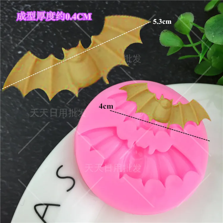 Силиконовая форма для украшения тортов на Хэллоуин безопасная пищевых продуктов