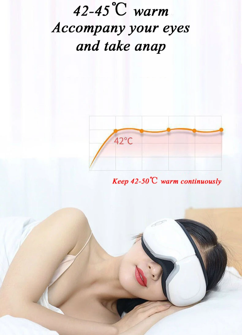 

Multi-frequency Vibration Hot Compress Eye Massager Eye Massager for Preventing Myopia