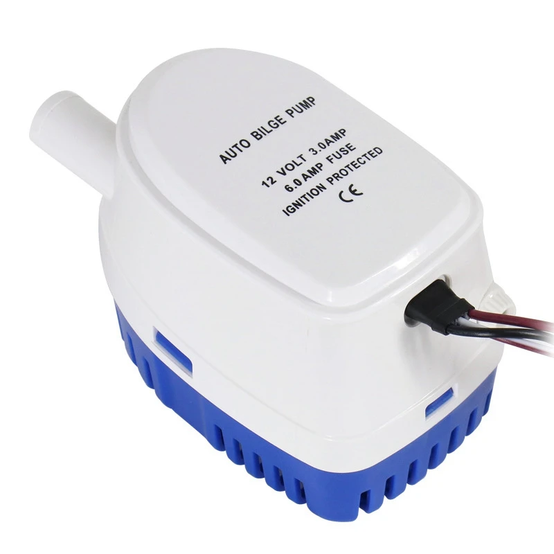 

Automatic Bilge Pump 12V 1100GPH Submersible Boat Bilge Water Pump Auto with Float Switch Bilge Pump for Boat