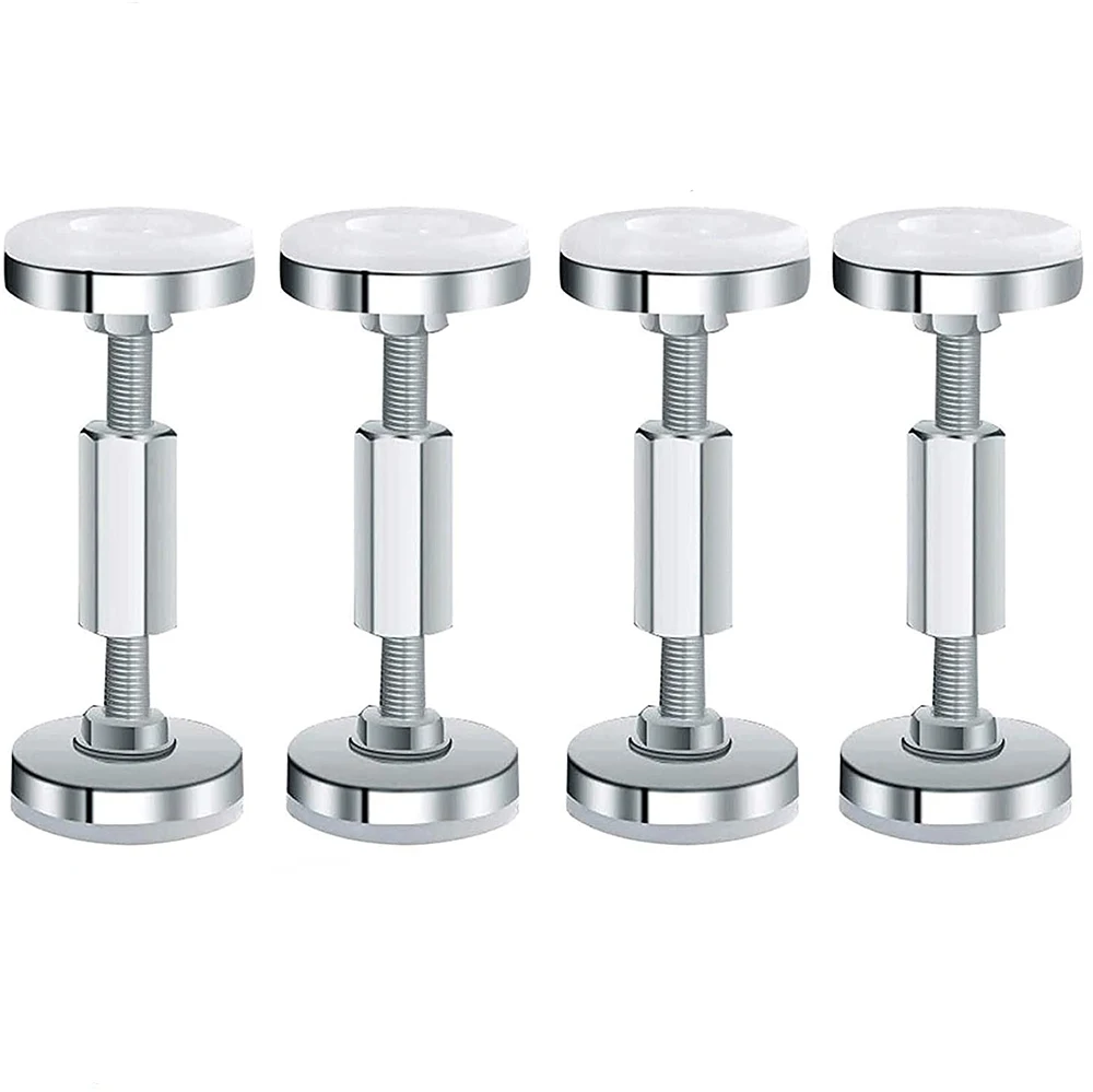

4Pcs Anti-vibration Fixing Screw For Bed Head Holder Adjustable Threaded Bed Frame Anti-Shake Tools Telescopic Support for Room