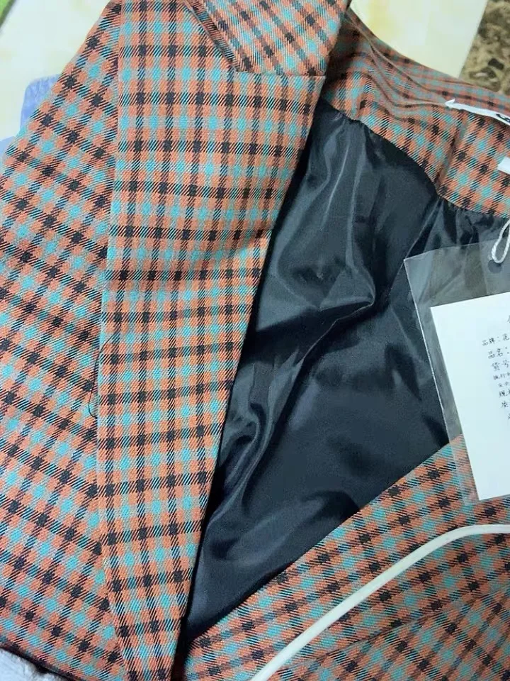 

Denim stitching jacket autumn 2020 new trendy loose Korean style fashion tops women's trendy design sense